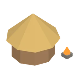 House, rendered in the game's low-poly style