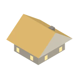 A level 1 home of the Medieval Age