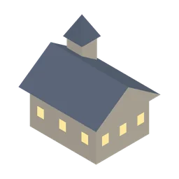 Scriptorium, rendered in the game's low-poly style